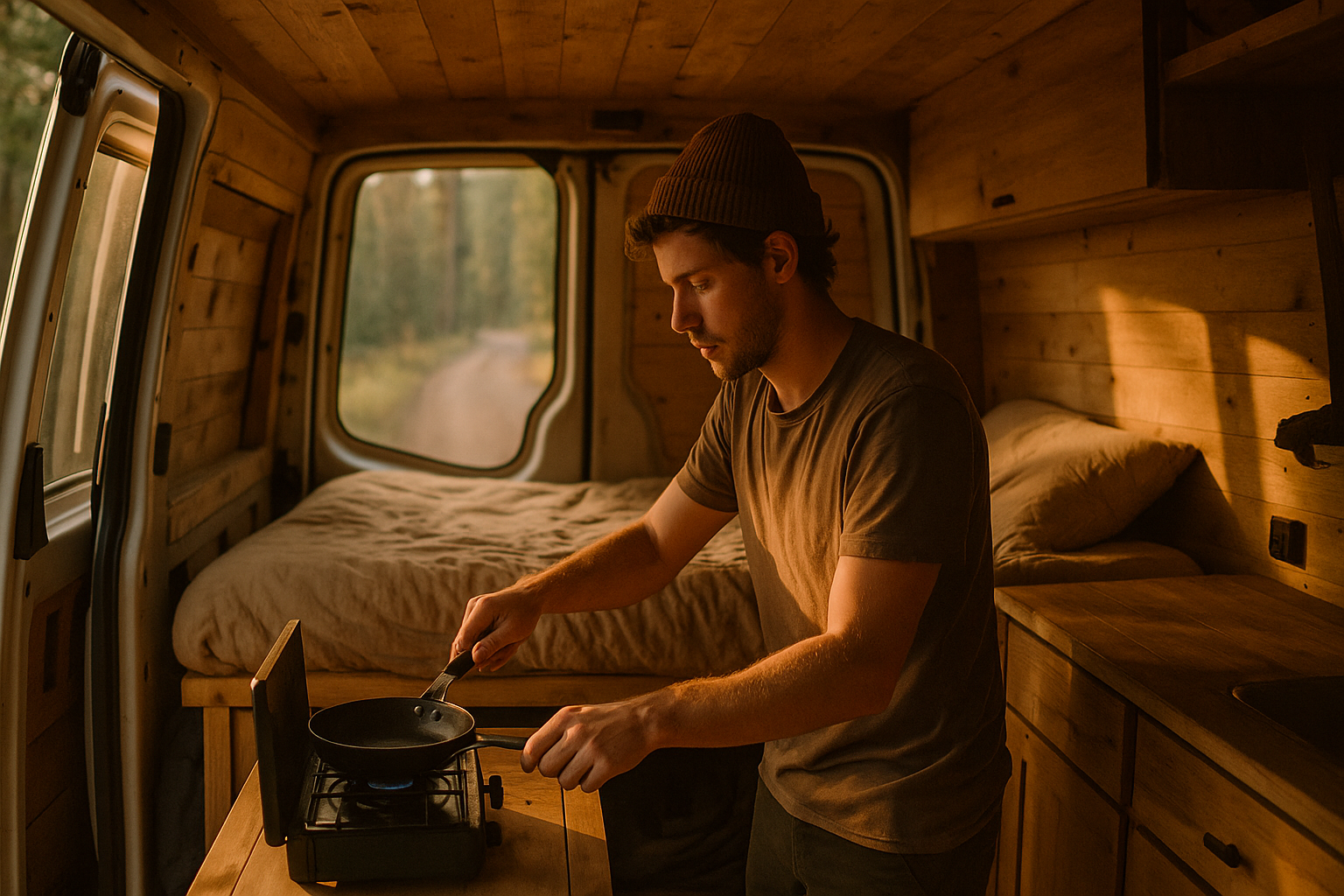 How Fast Can CO Build Up Inside a Van?