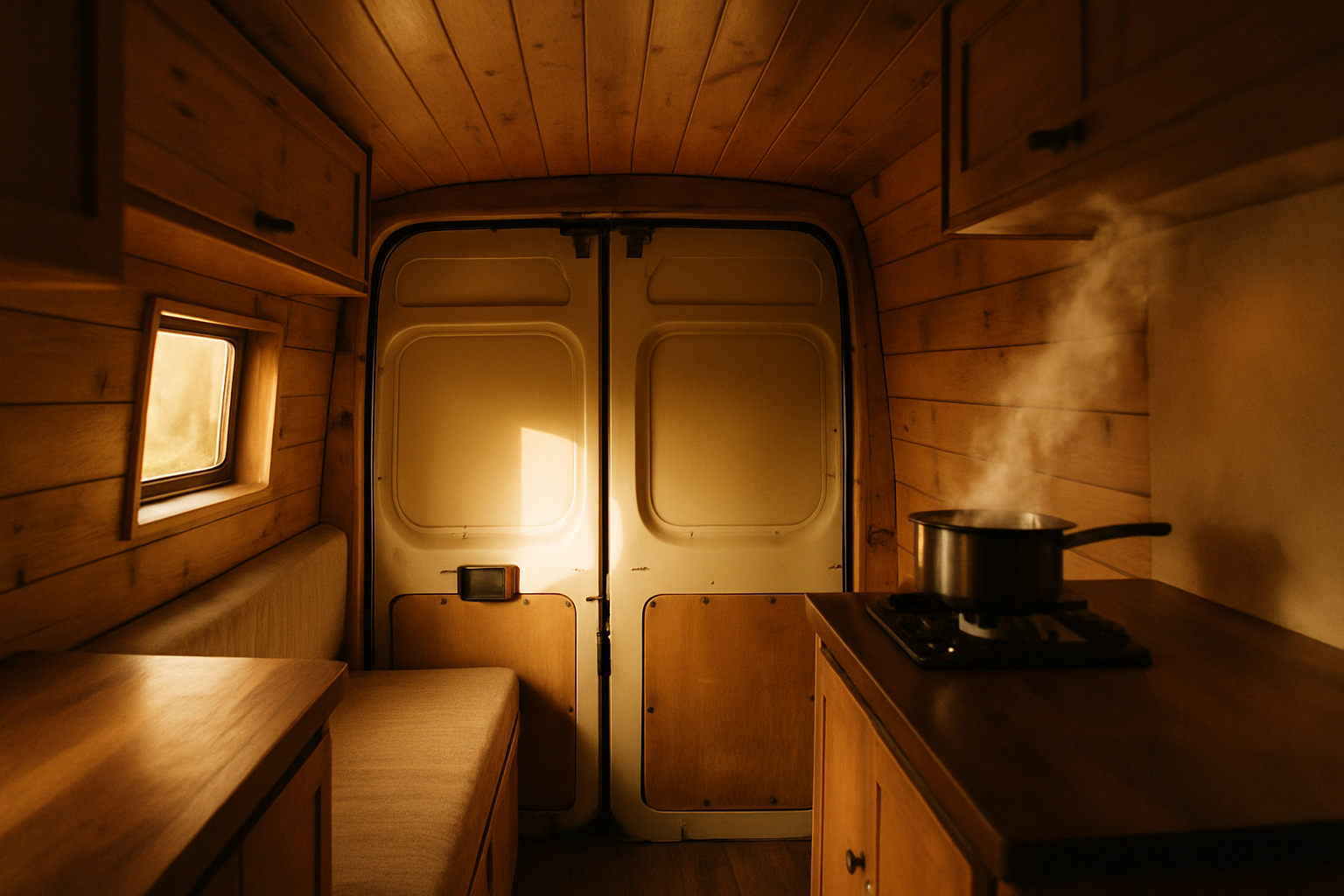 How Quickly Does CO Build Up Inside a Converted Van?