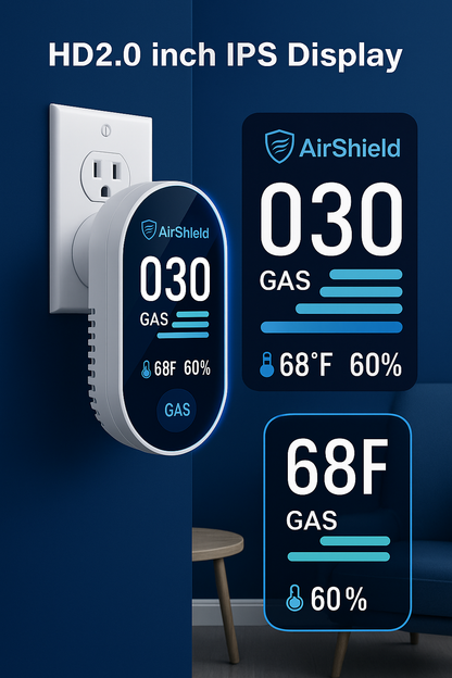 AirShield™ Portable Carbon Monoxide Detector