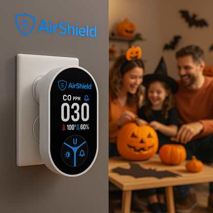 AirShield™ Portable Carbon Monoxide Detector