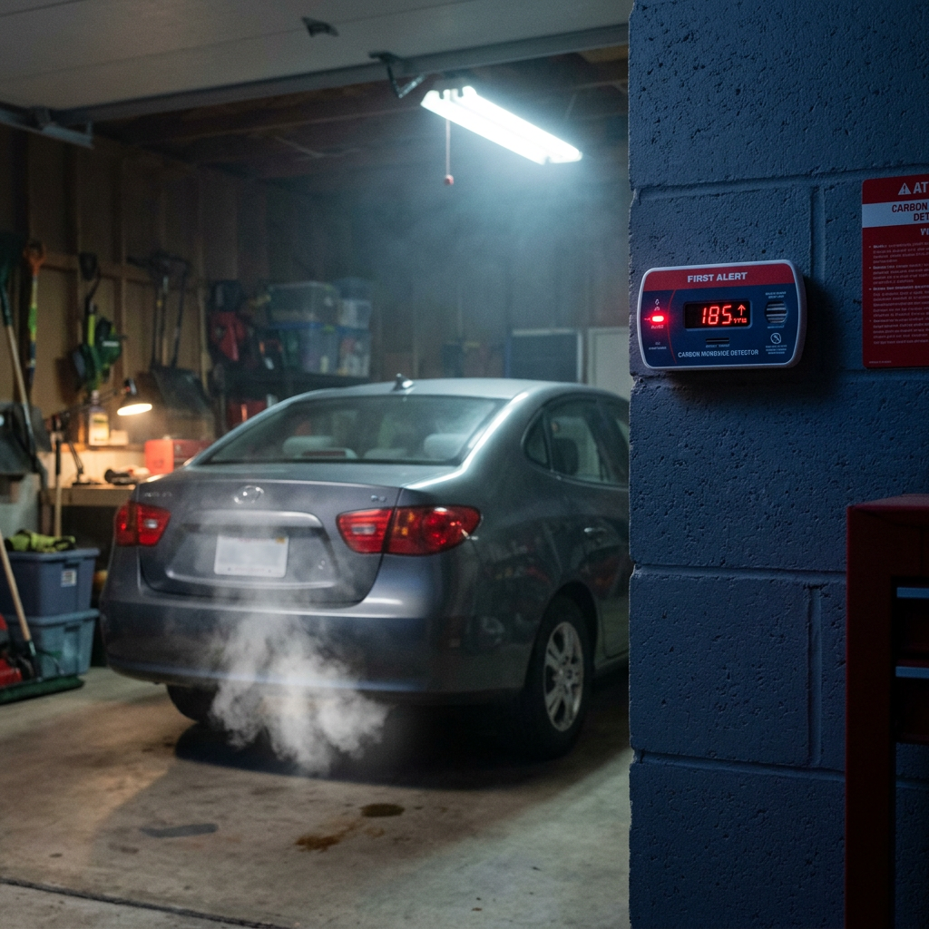 Carbon Monoxide Detector for Garage: What to Get and Where to Put It