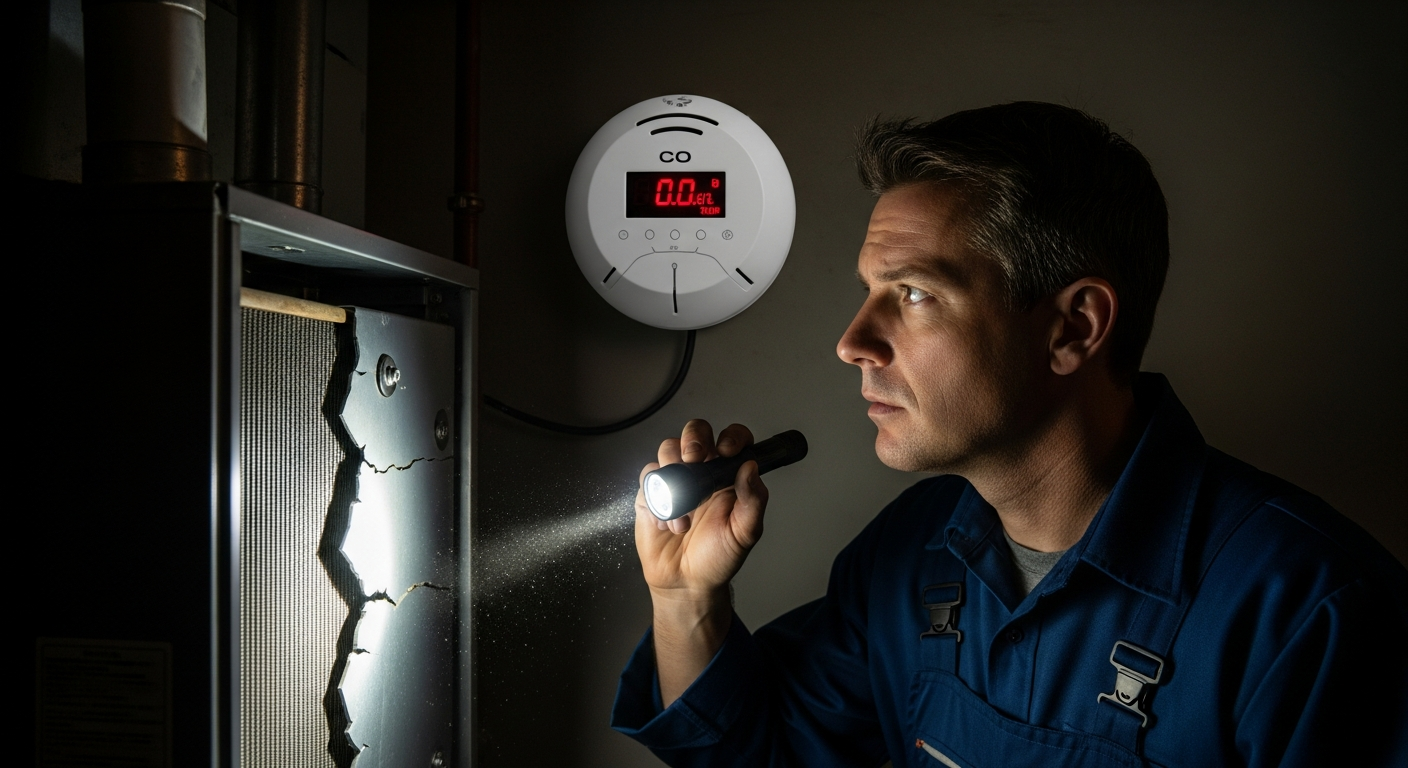 Furnace Carbon Monoxide: Why Your Heating System Is the Biggest CO Risk in Your Home