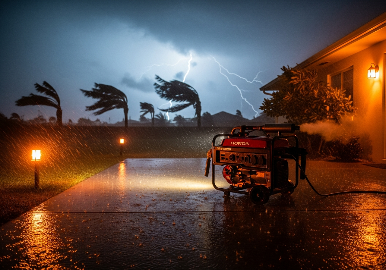 Generator Carbon Monoxide Dangers This Hurricane Season